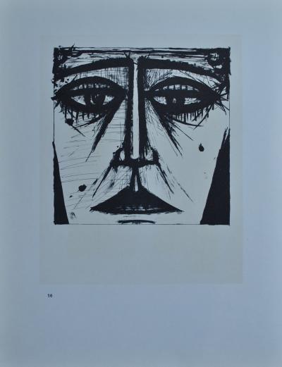 Bernard BUFFET (d’après) -  Les Fleurs, 1967 - 10 lithographies, Mourlot 2