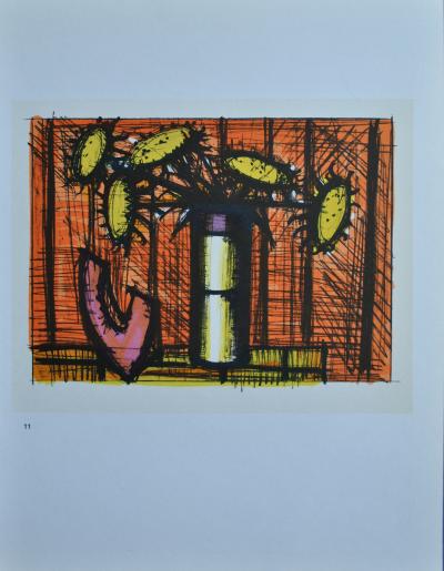 Bernard BUFFET (d’après) -  Les Fleurs, 1967 - 10 lithographies, Mourlot 2