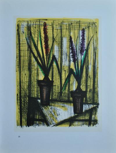 Bernard BUFFET :  Les Fleurs, 1967; 10 lithographies, Mourlot 2