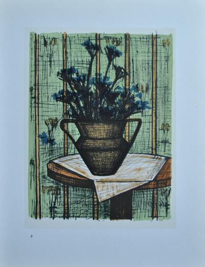 Bernard BUFFET :  Les Fleurs, 1967; 10 lithographies, Mourlot 2