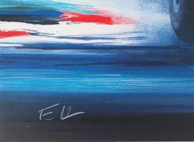 Victor SPAHN : Ferrari F399 - Lithographie originale signée 2