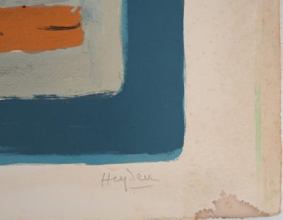 Henri HAYDEN : Nature morte aux théières - Lithographie originale signée 2