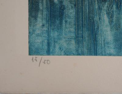 Milan PERISIC : Plume - Gravure originale signée 2