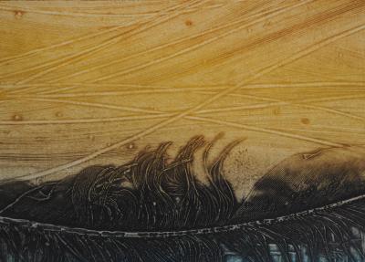 Milan PERISIC : Plume - Gravure originale signée 2