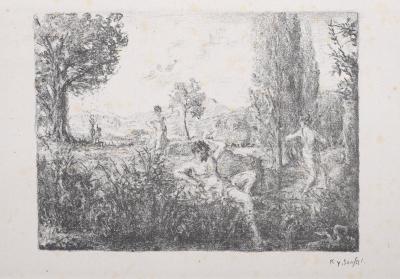 Ker Xavier ROUSSEL - Pastorale, C. 1926 - Lithograph 2