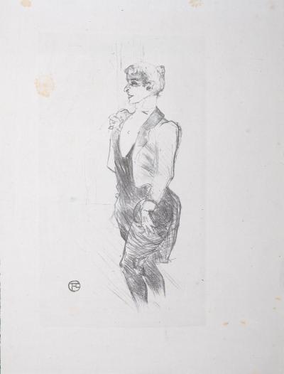 Henri DE TOULOUSE-LAUTREC - Mary Hamilton, 1925 - Lithographie 2