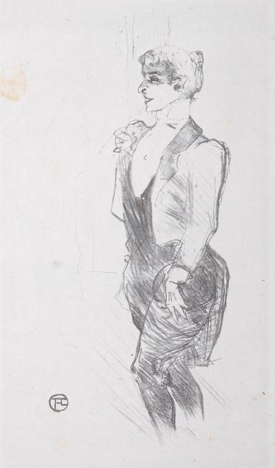 Henri DE TOULOUSE-LAUTREC - Mary Hamilton, 1925 - Lithographie 2