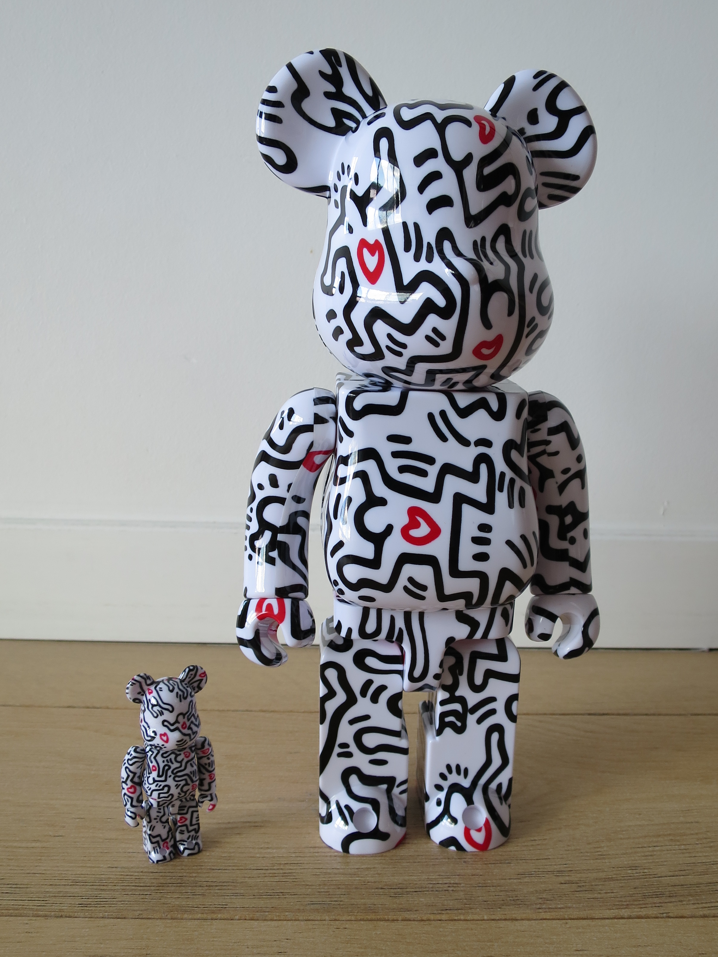 Medicom Toy BE@RBRICK Andy Warhol × JEAN-MICHEL BASQUIAT #3