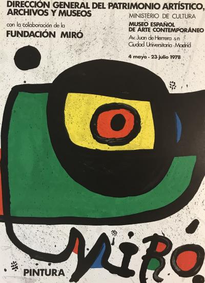 Joan MIRO - Pintura, 1978 - Affiche lithographique 2