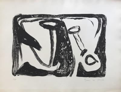 Bram VAN VELDE - MP 31, 1965 - Lithographie signée au crayon 2