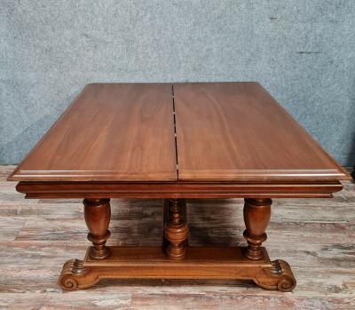 Table Renaissance en noyer, XIXe siècle 2