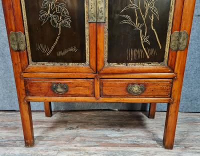 Meuble japonisant en bois exotique, XXe siècle 2