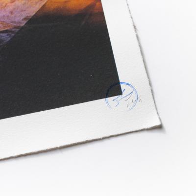 JR - Jr au Louvre, 29 Mars 2019, 19H45, 2021 - Lithographie signée et numérotée au crayon 2