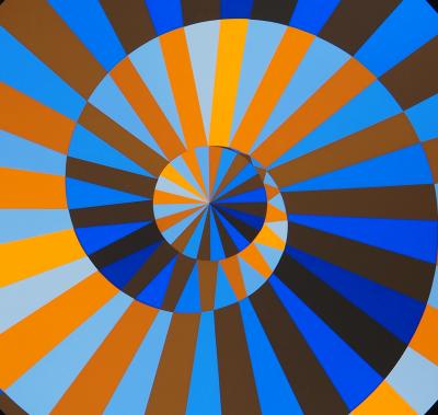 Victor VASARELY - Olympia, 1971 - Sérigraphie originale, Signée 2