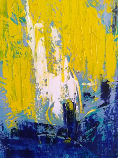 Francoise LAINE - Miss liberty, 2020 - Huile sur toile signée 2