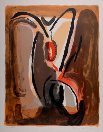 Bram VAN VELDE - MP 60, 1970 - Lithographie signée 2