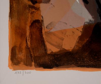 Bram VAN VELDE - MP 60, 1970 - Lithographie signée 2