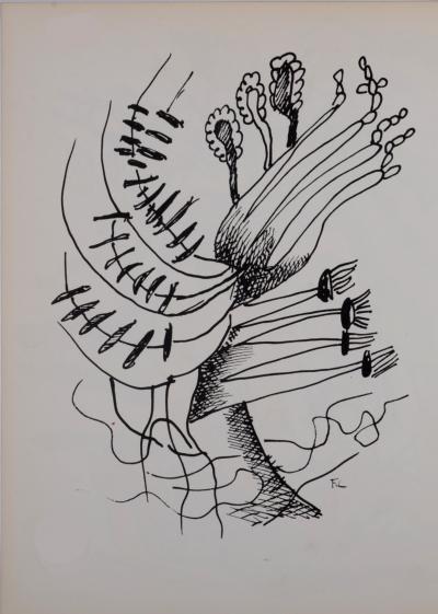 Fernand LEGER - Partie de Campagne, 1952  - Lithograph 2
