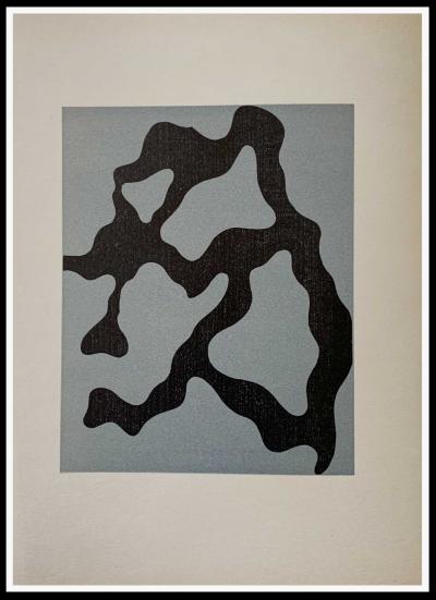 Jean ARP - Relief, 1954 - Bois gravé original 2