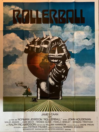 Rollerball de Norman Jewison, 1975 - Affiche de cinéma 2