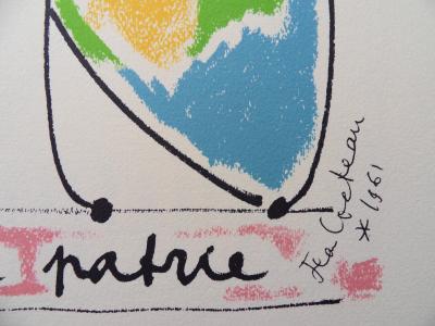 Jean COCTEAU (d’après) : Europe, questions sérieuses, Lithographie, 1961 2