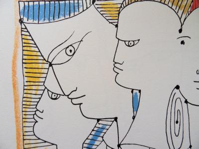 Jean COCTEAU (d’après) : Europe, le doute, Lithographie, 1961 2