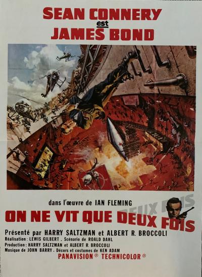 On ne vit que deux fois, 1967 - Affiche de cinéma 2