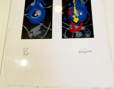 Ladislas KIJNO - Hommage à Max Papart, 1995 - Gravure signée 2