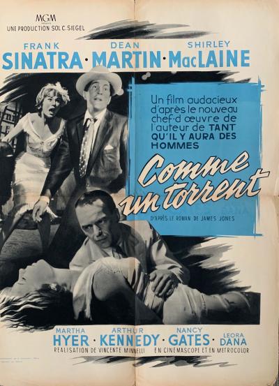 Comme un torrent de Vincente Minnelli, 1958 - Affiche de cinéma 2