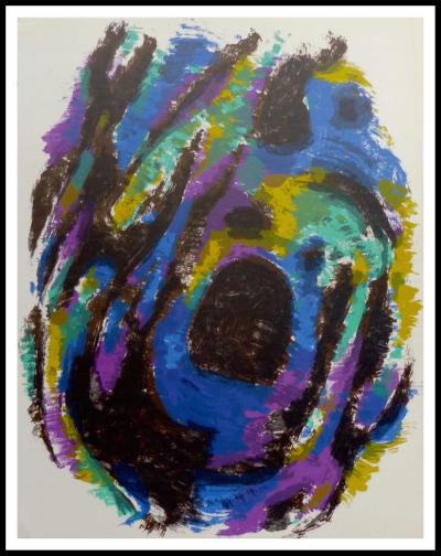 Alfred MANESSIER - Composition, 1960 - Lithographie originale 2
