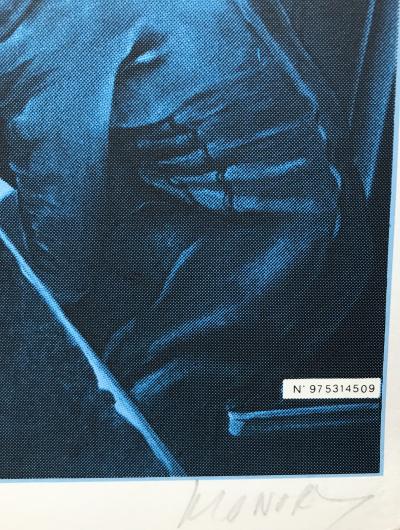 Jacques MONORY - USA Justice, 1976 - Sérigraphie signée au crayon 2