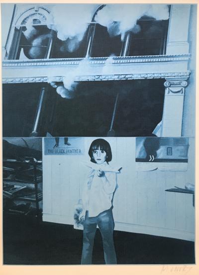 Jacques MONORY - USA Enfance, 1976 - Sérigraphie signée au crayon 2
