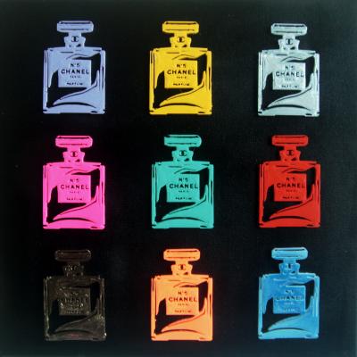 PyB - Chanel colors, 2021 - Technique mixte sur toile 2
