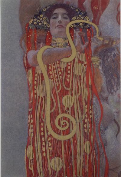 Gustav KLIMT (after) - Eine Nachlese Folio, Hygieia, 1931 - Collotype 2