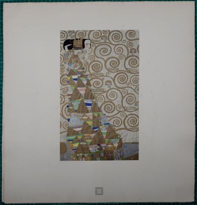 Gustav KLIMT (d'après) - Eine Nachlese Folio - Attente, 1931 - Phototypie 2