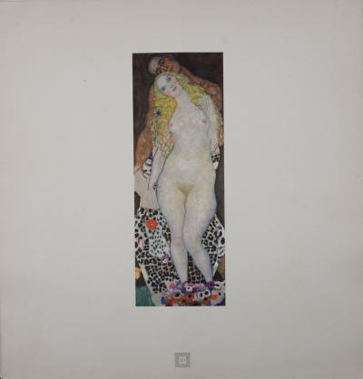 Gustav KLIMT (after) -  Adam et Eve, 1932 -  Collotype 2
