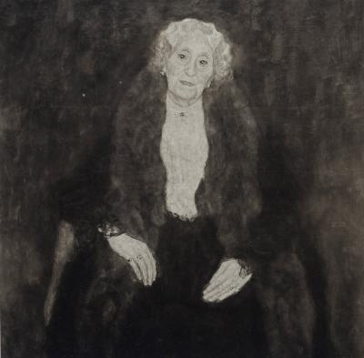 Gustav KLIMT (after) - Eine Nachlese Folio, Einer Alten Dame, 1931 - Collotype 2