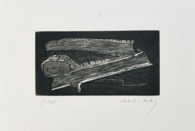 Charles MARCQ - Le livre des livres, 1972 - Aquatinte originale signée 2