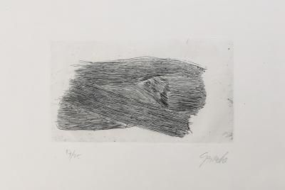 Claude GARACHE - Le livre des livres, 1971 - Eau-forte originale signée au crayon 2