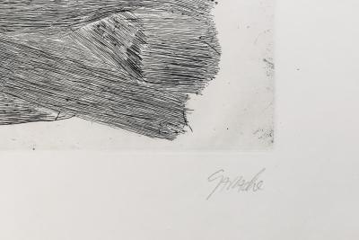 Claude GARACHE - Le livre des livres, 1971 - Eau-forte originale signée au crayon 2