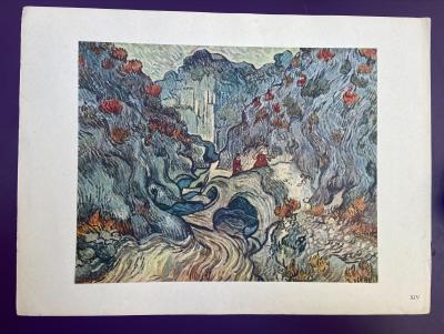 Vincent VAN GOGH (d’après)  - le ravin, c.1950 - Lithographie 2