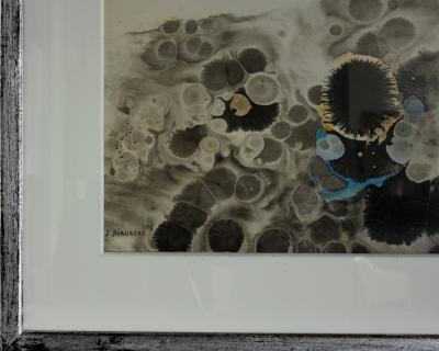 Jean PIAUBERT - Sans titre, 1975 - Technique mixte sur papier 2