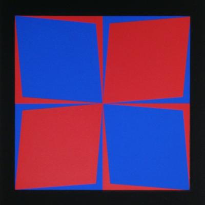 Victor VASARELY - Lozan, 1964 - Sérigraphie 2