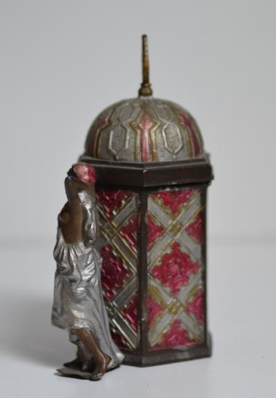 Autriche - Bronze orientaliste figurant une scène de harem, début du XXe siècle 2