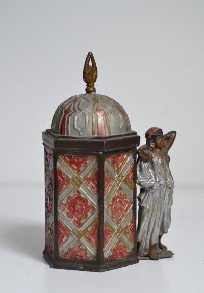 Autriche - Bronze orientaliste figurant une scène de harem, début du XXe siècle 2