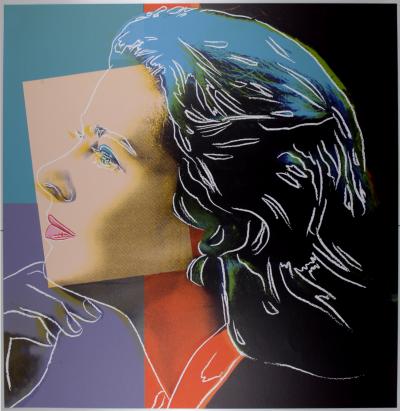 Andy WARHOL - Ingrid Bergman : Elle-même, 1983 - Sérigraphie 2