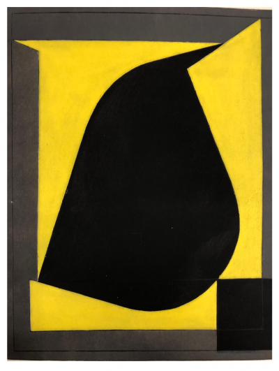 Victor VASARELY (d’après) - Composition géométrique pour XXe siècle, 1958 - Pochoir 2