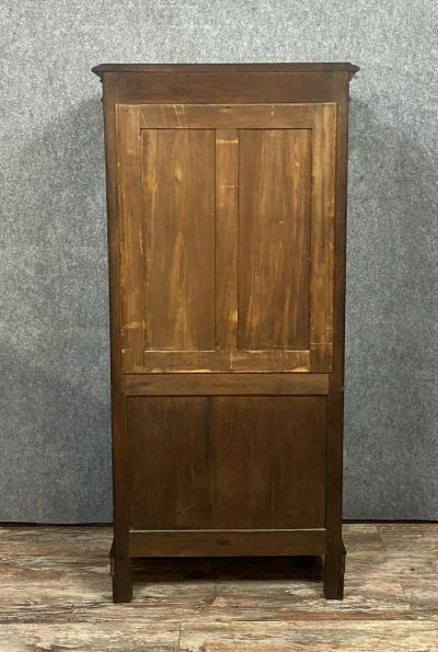 Maison Krieger Paris : Vitrine de magasin en palissandre de style Empire, époque Napoléon III 2
