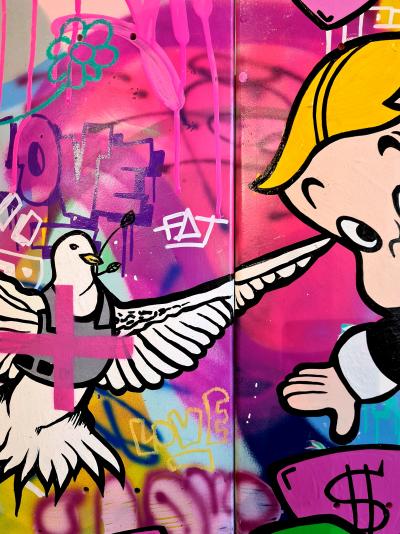 FAT - Richie Rich Skate Triptych, 2020 - Peinture 2