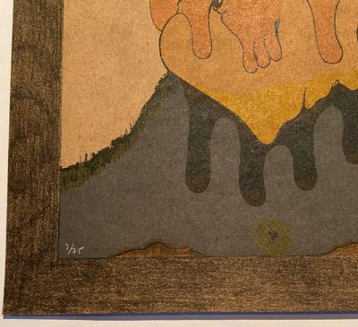 Jorge CAMACHO - Cenizas, 1974 - Lithographie signée au crayon 2